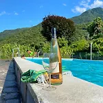 Sole 2 Terrassen Mit Pool Og Appartement Colico