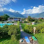 Sole 2 Terrassen Mit Pool Og Appartement Colico