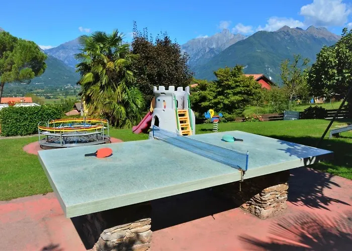 Sole 2 Terrassen Mit Pool Og * Colico