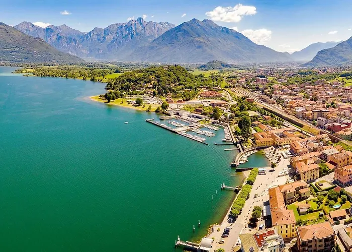 Sole 2 Terrassen Mit Pool Og * Colico